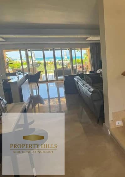 Villa for sale fully finished, direct sea view, Crystal Lagoon in Marsa Bagush - Sidi Hanish