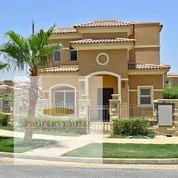 for sale villa ready to move fully finished in la vista city new cairo