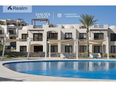 Chalet Fully Finished With Kitchenette For Sale 0%Down Payment in Ledge Vally in Makadi Heights Red Sea
