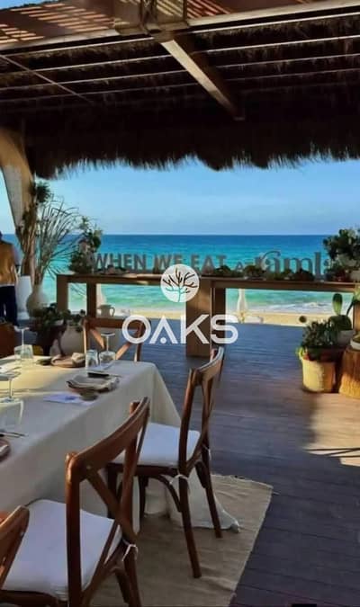 Fully   finished  chalet for sale   170    Meters   by Marakez   in Ramla   ,   Ras El Hekma – North Coast, with installments up to 8 years 