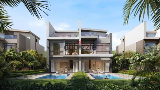 Twin House for sale at Saada, New Cairo, Prime Location, View Club House