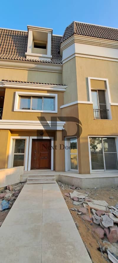 S Villa للبيع في كمبوند سراي | تشطيب سوبر لوكس وجاهزة للسكن