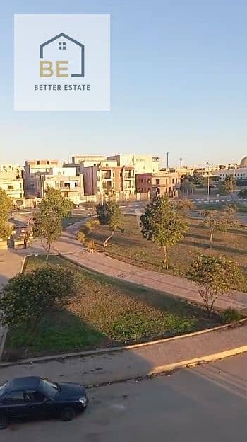Apartment semi-finished for sale in the third district east - overlooking a garden and immediate delivery