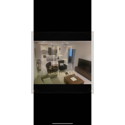 Furnished apartment with garden 2rooms rent Lake View Residences New Cairo