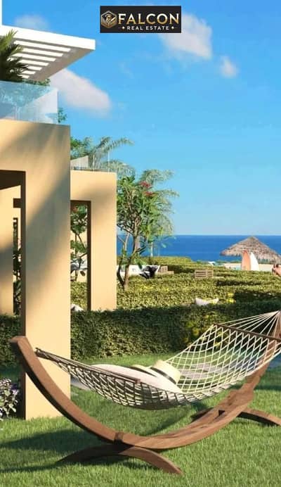 villa first row in north coast sidi hinish fully finished and furnished