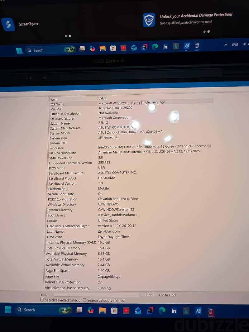 ASUS Zenbook Duo Intel Core Ultra 7 155H 2