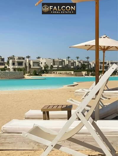 شاليه متشطب في الساحل الشمالي تشطيب الترا سوبر لوكس بالتكييفات و المطبخ