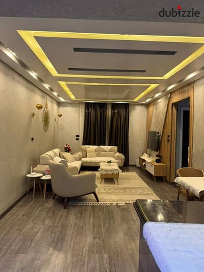 Apartment available for immediate handover in Gardenia City; located near the main gate and just one minute from the mall. It features custom "Ultra-S