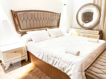 Apartment for rent in Hyde Park Compound, New Cairo for immediate housing, area 155 consisting of 2 bedrooms + 2 bathrooms with a direct view of green areas Garden view