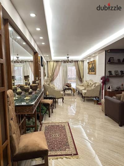 Apartment for sale 166m / Saba Pasha near Abu Qir Street, licensed nineties buildings with open views