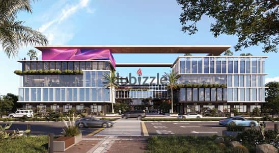 Commercial Shop For Sale محل تجاري واجهه بمساحة 31 متر في مول بيراميدز بلازا Pyramids plaza واجهه مباشره علي الحي الايطالي بمقدم 10% وقسط علي 4 سنين