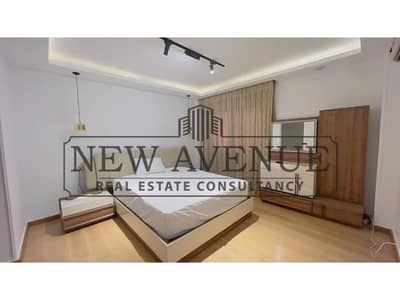 Fully finished apartment with kitchen and dressing  in the square with greenery view