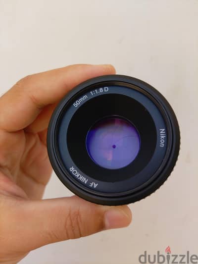 Nikon 50mm f1.8D lens