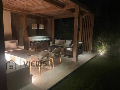 Chalet with garden 150M + 50M Garden fully furnished prime location Marassi