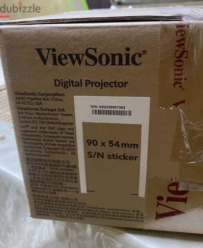 Data Show View Sonic PA503X بروجكتور بحاله ممتازة