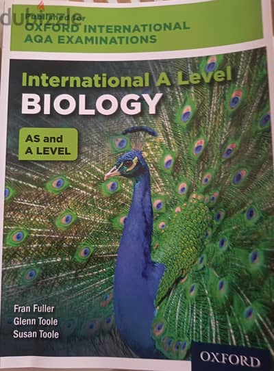 Biology Oxford AS and A Level	978-0-19-837601-9