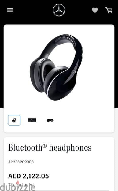Mercedes Benz Headset