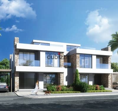 Villa for sale in Noor City, old reservation, lowest total price, Q1 model, high quality, sea view, delivery 2027