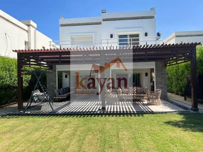 Standalone villa for sale in Amwaj, North Coast (Sidi Abdel Rahman) – direct sea view.
