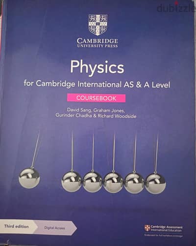 Physics Cambridge International AS & A Level Coursebook (3rd Ed. )	978-