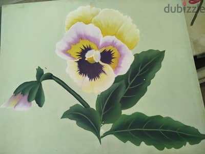 لوحه رسم يدوى بالزيت