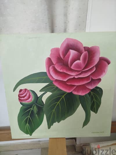 لوحه رسم يدوى بالزيت