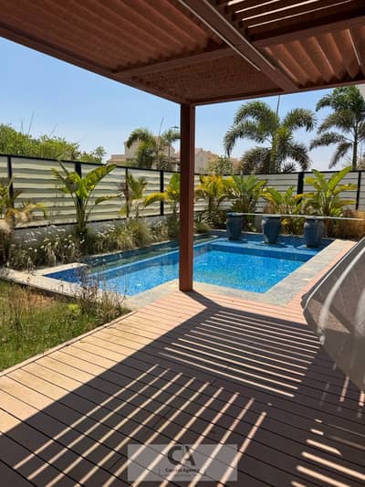Fully Furnished Townhouse with Private Poolfor Rent in Hyde Park – New Cairo