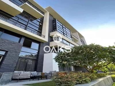 Apartment for sale fully finished with air conditioning in Waterway in Fifth_Settlement In front of the American University