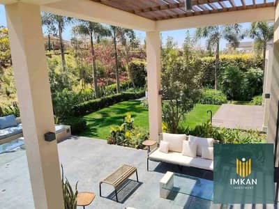 Duplex 276m² + Garden 121m² for sale in Taj City Compound, opposite Cairo International Airport, or with a 48% discount for cash payment.