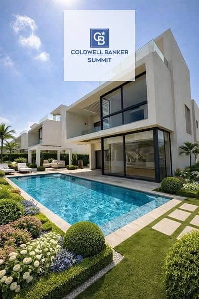 Villa at an old price, ready for immediate occupancy, in the heart of the capital, from Misr Italia compound, already occupied.