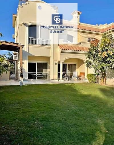 Own a ready-to-move-in villa in Al Shorouk, in Patio 5 East, with a distinctive view of the landscape, green spaces, and swimming pools.