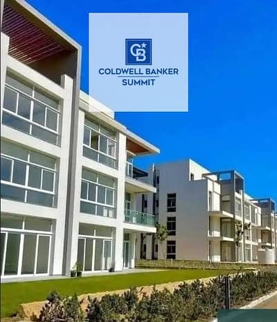 For quick sale: Double view chalet, fully finished, ready for immediate occupancy in Mazarine, New Alamein. Installments over 12 years.