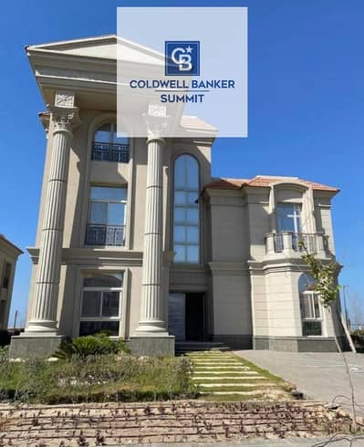 For sale standalone villa 750m first row directly on the sea fully finished ready to move in New Mansoura ( Zahya ) compound