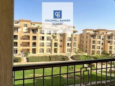 For sale apartment ready to move in Sarai Compound next to Madinaty directly on the Suez Road with 5% down payment and installment over 12 years