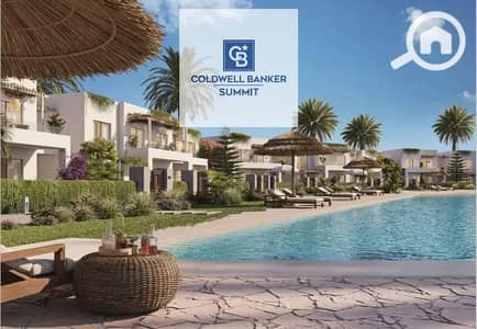 Fully finished chalet available for immediate handover—including A/C and kitchen—located in the heart of Ras El Hekma at "Naya Bay," one of the North