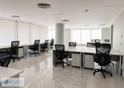 Furnished 500 sq m office for rent in Neighborhood 11, First Settlement, near main roads.