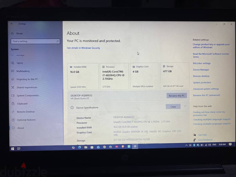 hp zbook 1