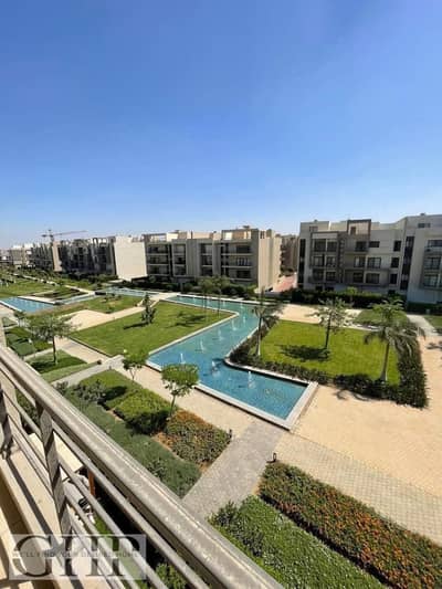 شقة مع جاردن للبيع في فيفث سكويرتشطيب كامل + مطبخ وتكييف مراسم، القاهرة الجديدة Fifth Square Marasem New Cairo