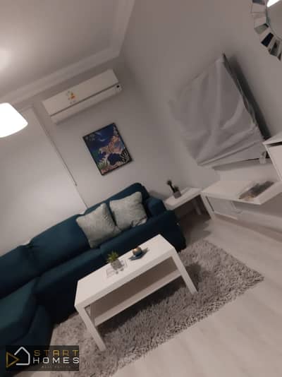 Furnished studio apartment for rent in Al Rehab