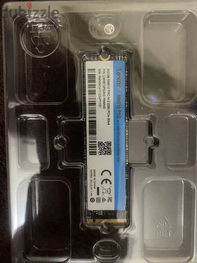 Lexar NM610 PRO 500GB M. 2 2280 PCIe Gen3x4 NVMe SSD