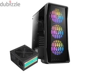 Antec NX360 ARGB + Atom V450 450W Mid Tower Case