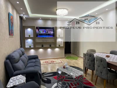 A standout furnished apartment for rent in the newest phase of Al Rehab 2