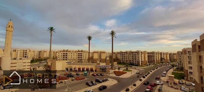 Furnished 67-square-meter, two-bedroom apartment for rent in Madinaty (B7); features new appliances and custom finishing.