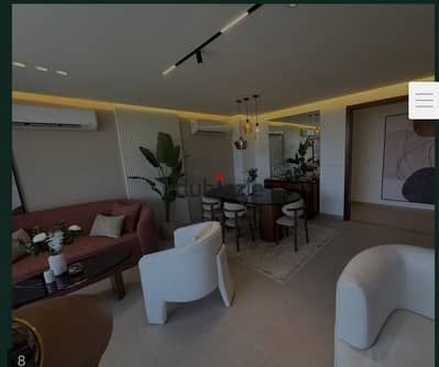 استلم شقة 189 متر متشطبة تشطيب فاخر  في  مارفيل بجوار  The Estates
