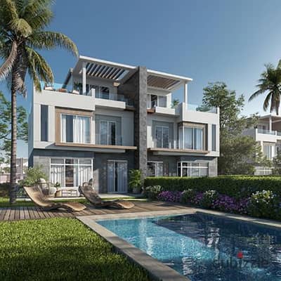 Twin house with a distinctive view in V-Levels, opposite Beverly Hills