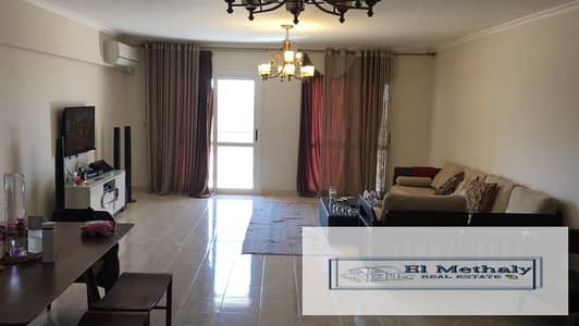 Freehold apartment for sale in Al Rehab City, New Cairo.
