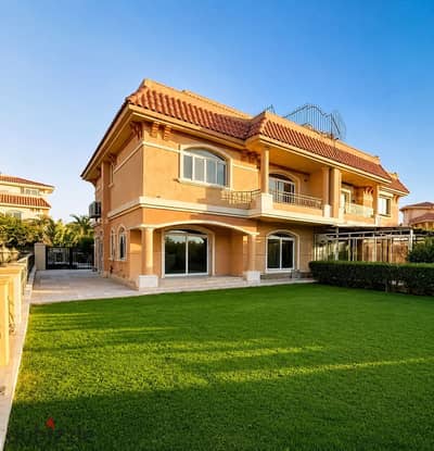 With Custom Finishes & Central AC System! Premium Model J Villa for Long-Term Rent in Madinaty - Expansive 450 SQM Land Plot