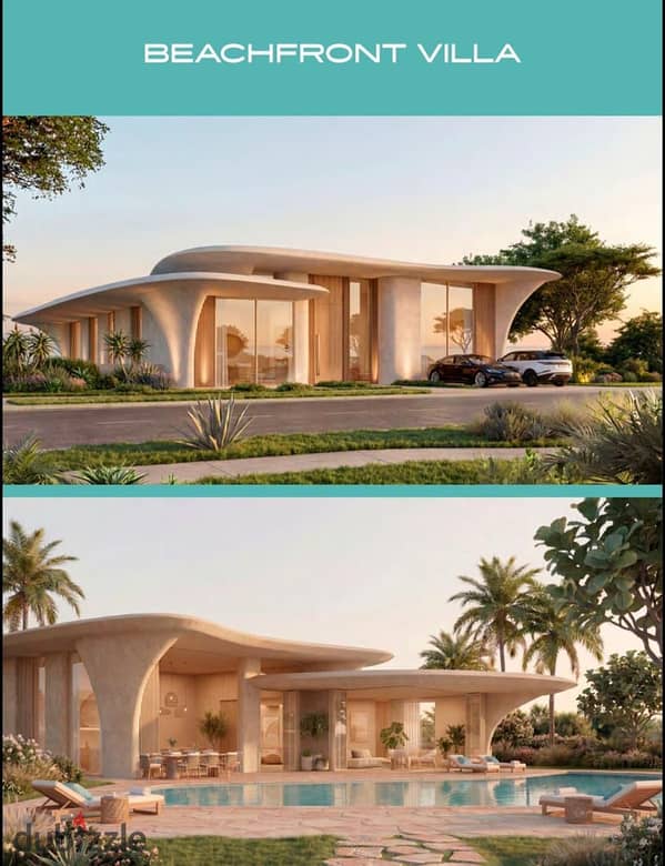 شاليه غرفتين في هاسيندا راس الحكمه احجز دلوقتي استماره في بالم هيلز  متشطب بالكامل بالتكيفات والمطبخ  دي فرصه بجد