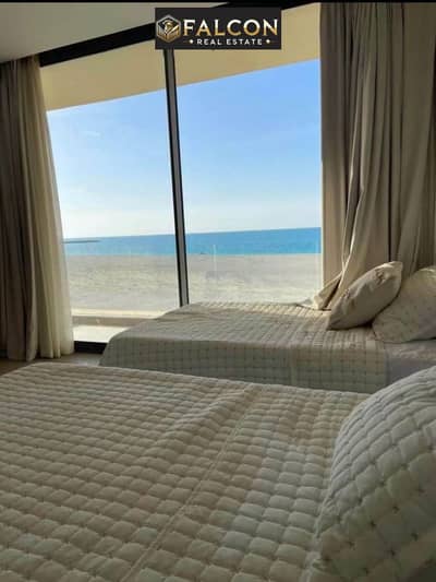 Own a direct marina & sea view, world-class marina, unmatched scenery, chalet for sale in Salt Marina, North Coast, near South Med & Lavista