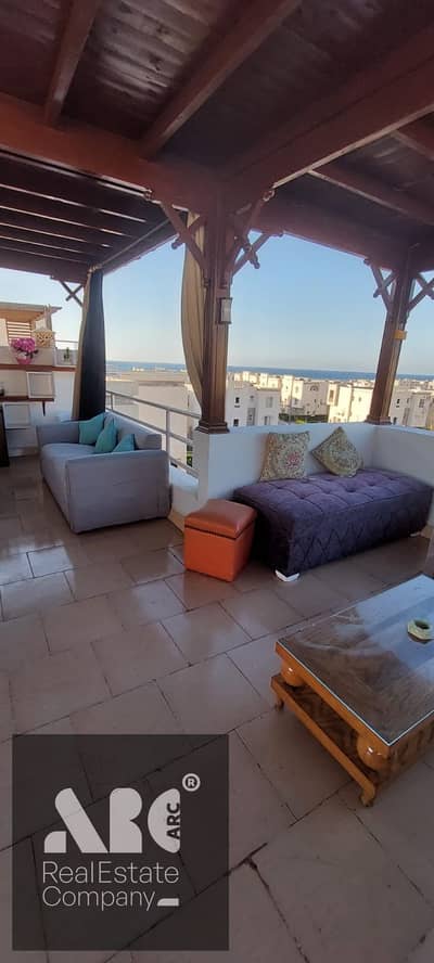 Penthouse for Rent in Amwaj Sidi Abdelrahman | 3 Bedrooms | Sea View